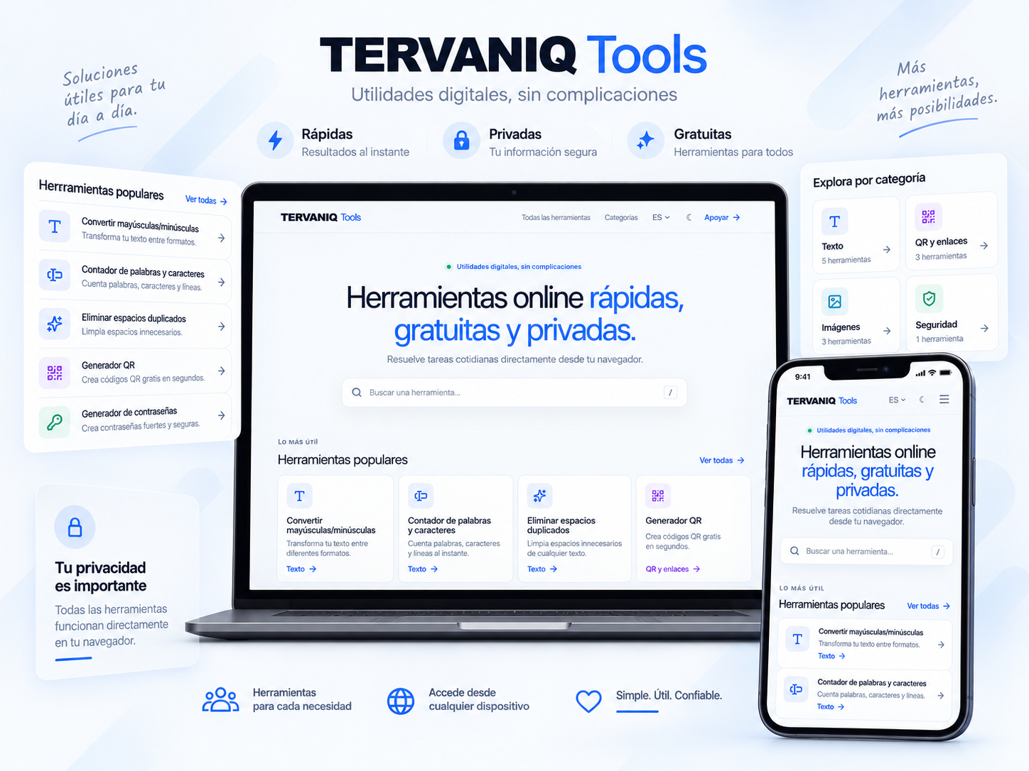 TERVANIQ Tools herramientas digitales